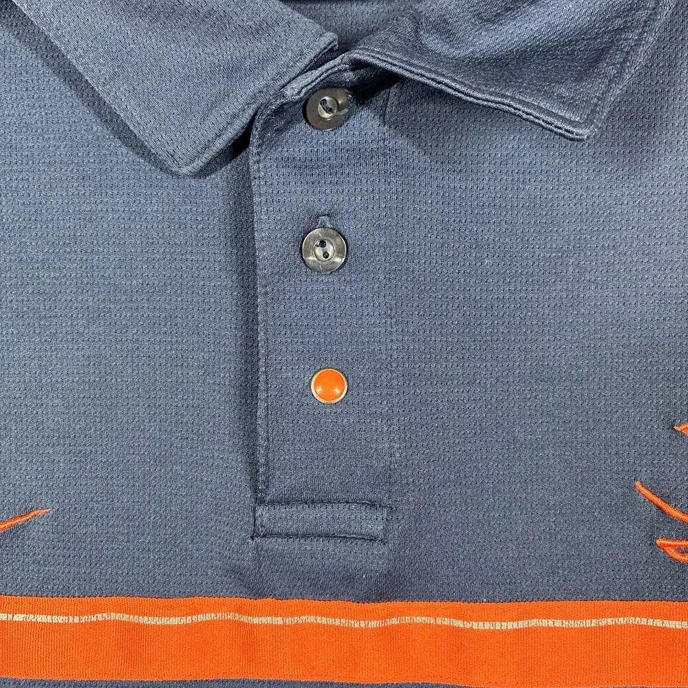 Virginia Cavaliers Nike Dri Fit Polo Shirt Men's Size Large Golf Embroidered